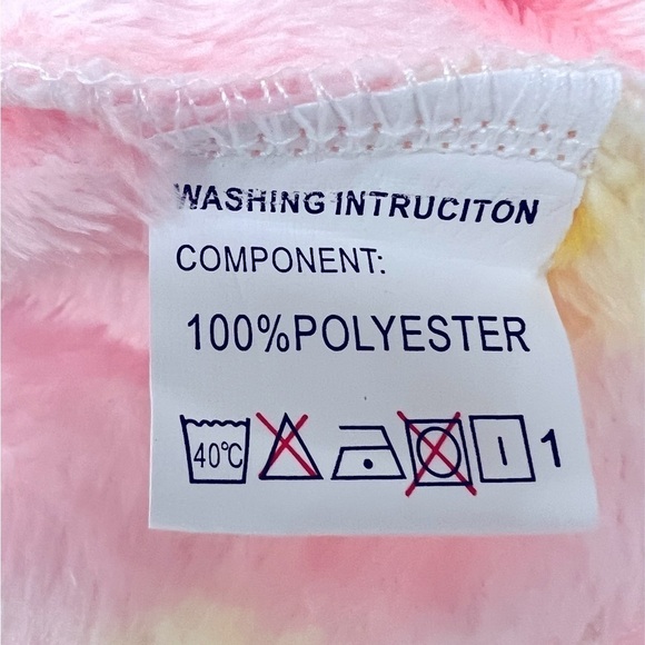 GIRLS Hooded Unicorn Robe (fits 12-13 years) - Picture 8 of 9